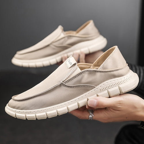 Damen Bequeme Slip-On Schuhe EB