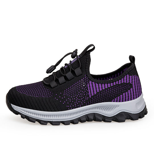 Damen Hochleistungs Fitness-Sneaker mit elastischem Schnellschnürsystem EB