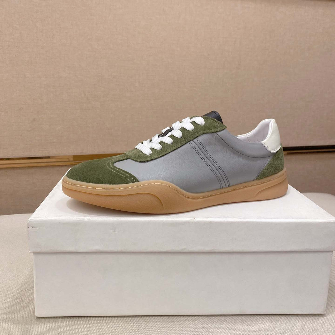 Damen Sneakers mit edlem Wildleder- und Lederdesign EB