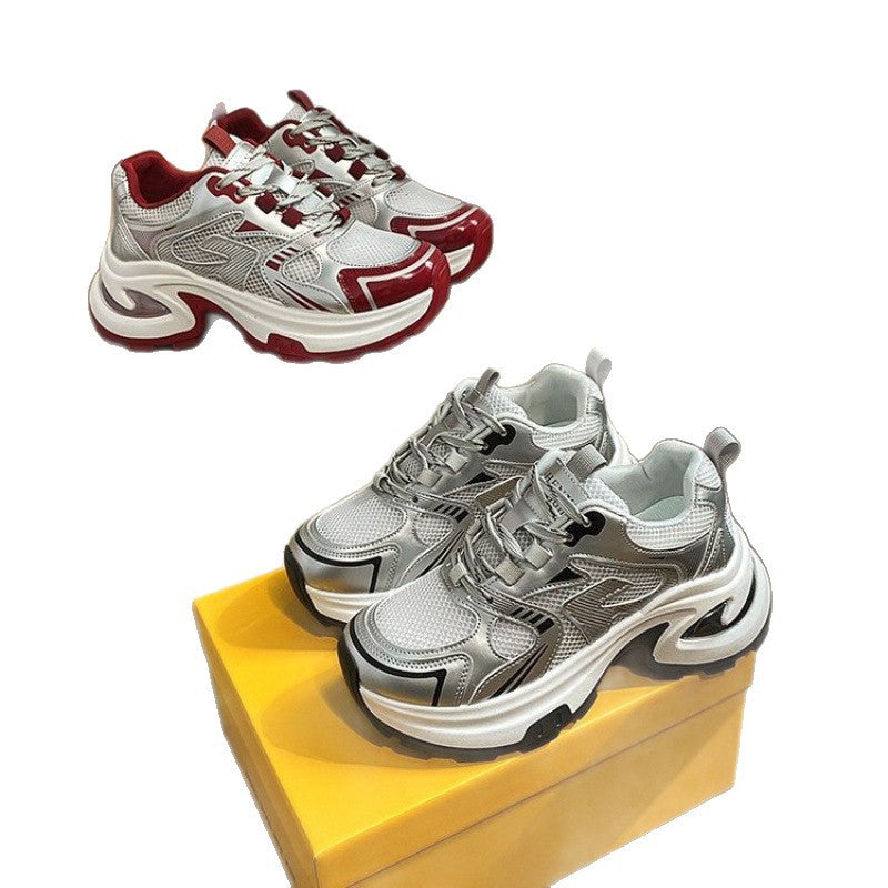 Damen Sportliche Sneakers mit robustem Mesh-Obermaterial und dämpfender Laufsohle EB
