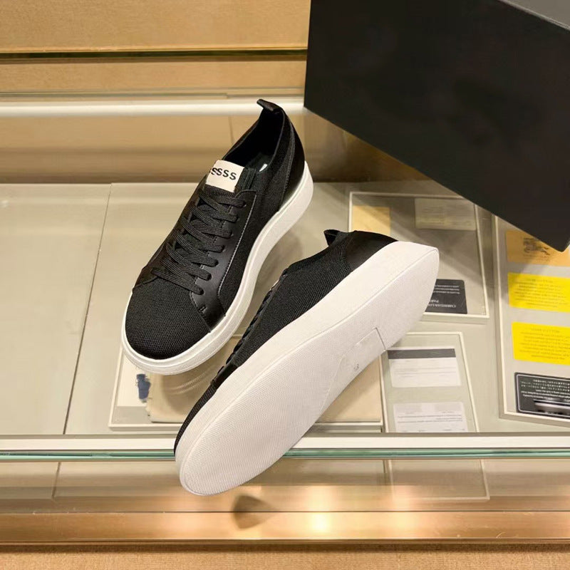 Damen Sportliche Sneakers mit atmungsaktiver Oberflächenstruktur und bequemer Dämpfung EB