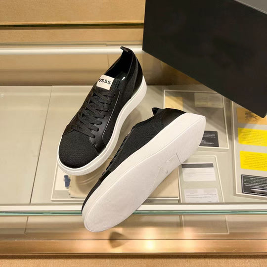 Damen Sportliche Sneakers mit atmungsaktiver Oberflächenstruktur und bequemer Dämpfung EB