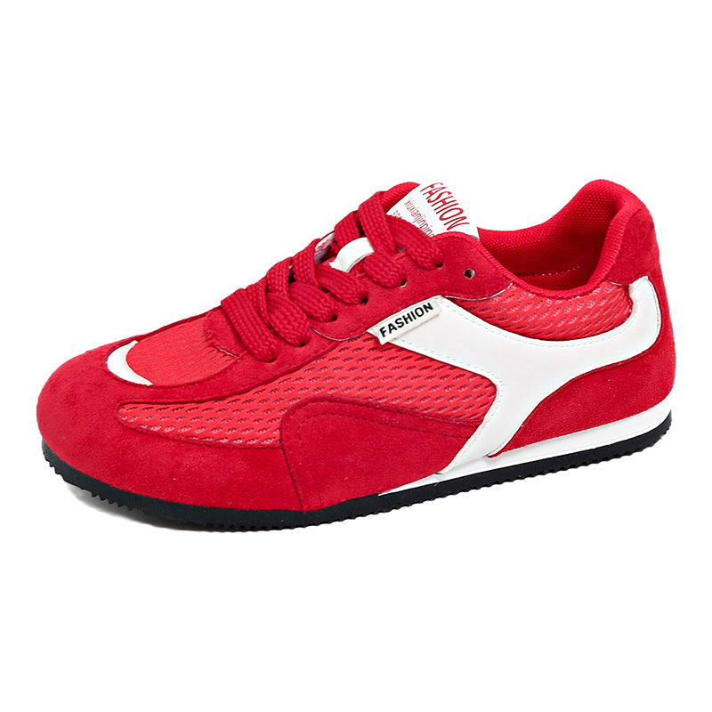 Damen sportliche Sneakers mit atmungsaktivem Obermaterial EB