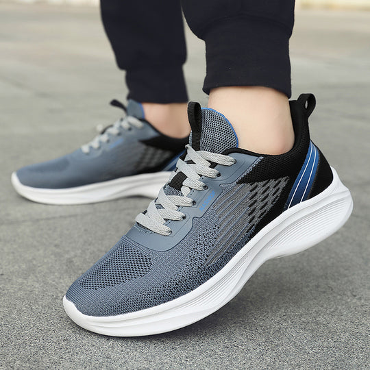 Damen Sportliche Sneakers mit atmungsaktivem Mesh-Obermaterial und bequemer Dämpfung EB