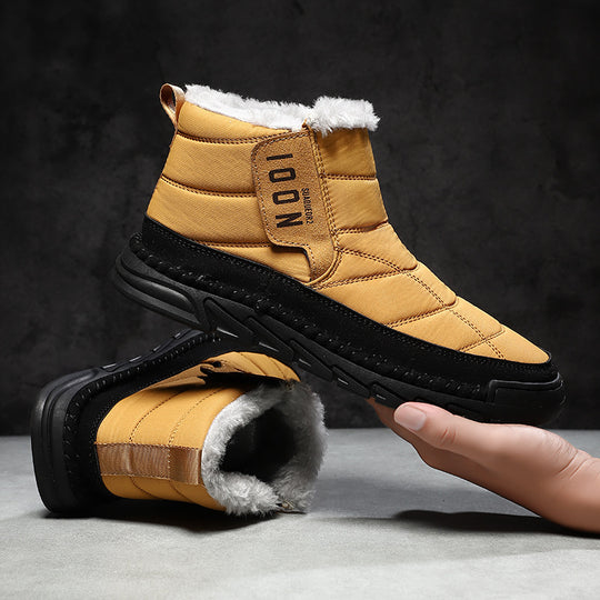 Damen Winterisolierte Stiefel mit rutschfester Sohle EB