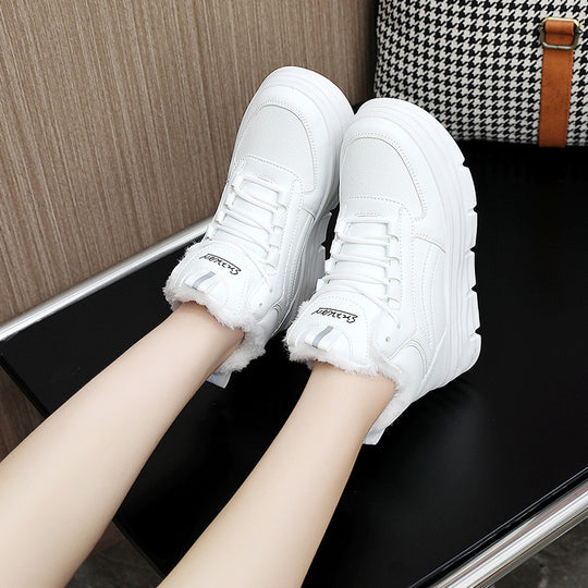 Damen High-Top Sneakers mit warmem Innenfutter und dämpfender Sohle EB