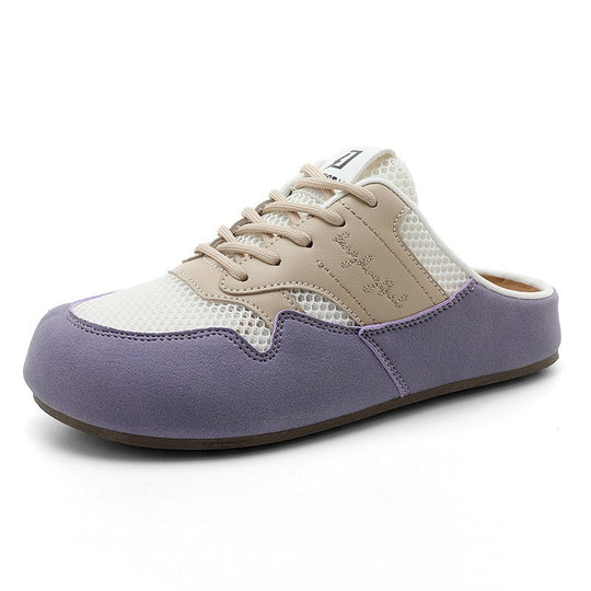 Damen Freizeitschuhe mit atmungsaktiven Mesh-Einsätzen und rutschfester Laufsohle EB