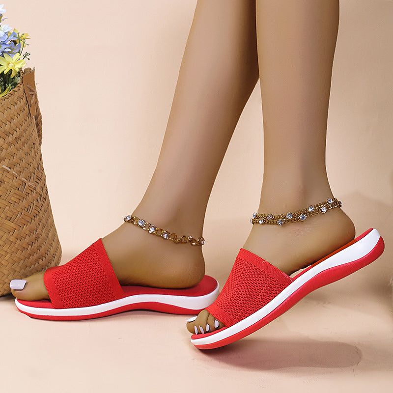 Damen modische Slip-On Sandalen EB