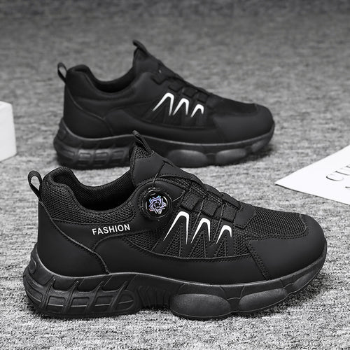 Herren Sportliche Freizeitschuhe mit innovativer Schnürtechnologie und rutschfester Sohle EB