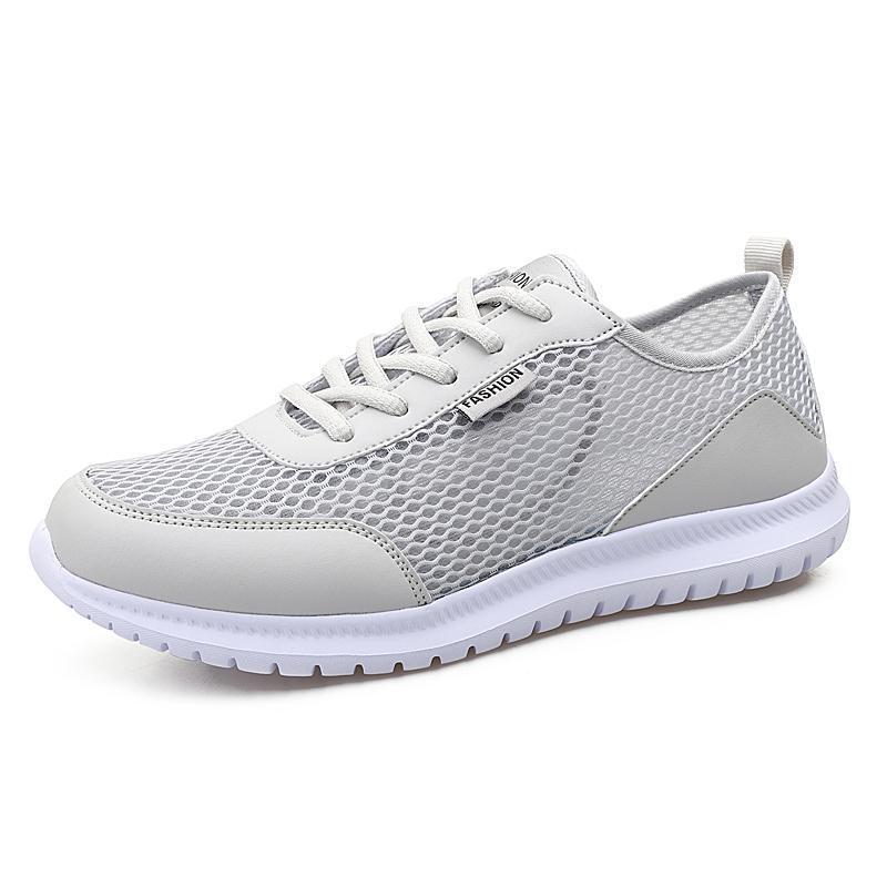 Damen Bequemliche Mesh-Sneaker mit atmungsaktiver Laufsohle EB