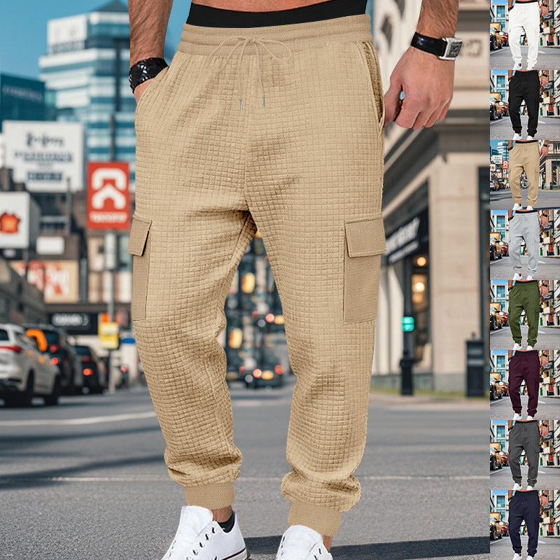 Herren Cargo-Hose mit elastischem Bund und praktischen Seitentaschen EB
