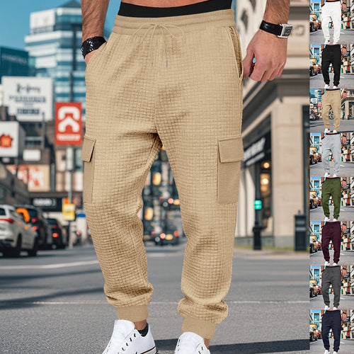 Herren Cargo-Hose mit elastischem Bund und praktischen Seitentaschen EB
