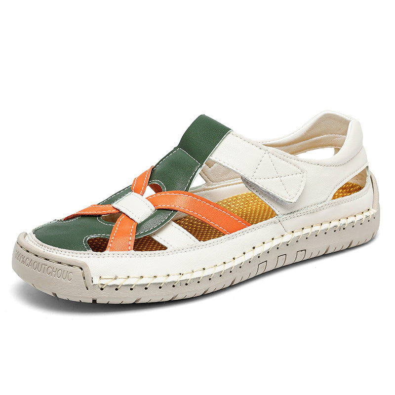 Damen Atmungsaktive und elegante Sandalen mit verstellbarem Riemen EB