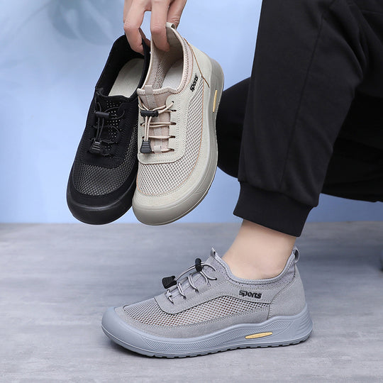 Damen Sportliche Atmungsaktive Sneakers EB
