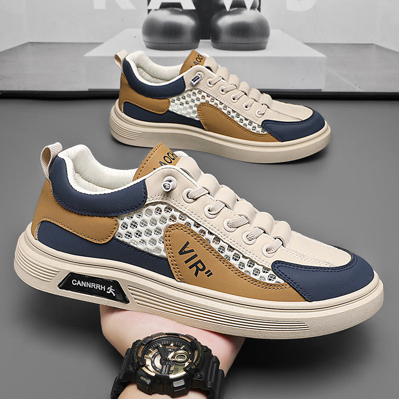 Damen Komfort Sneakers mit atmungsaktivem Obermaterial und dämpfender Sohle EB