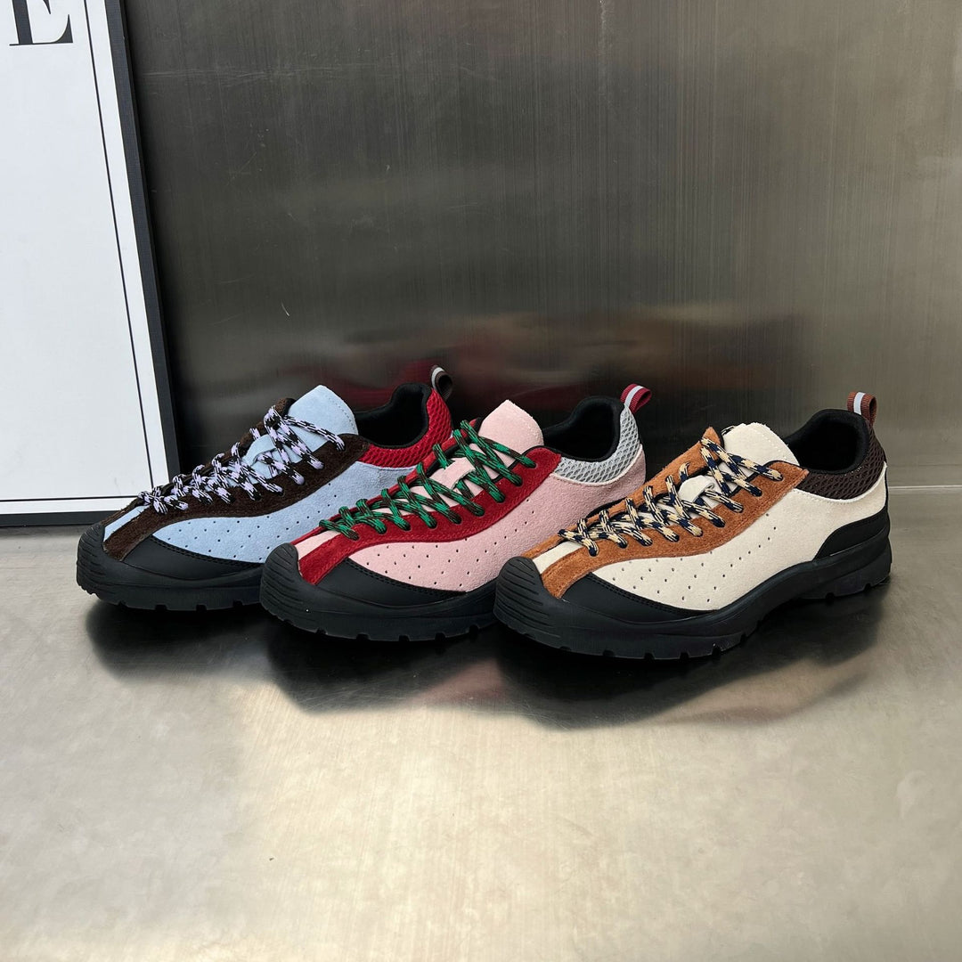 Damen Outdoor Sneakers mit rutschfester Sohle und wasserabweisendem Obermaterial EB