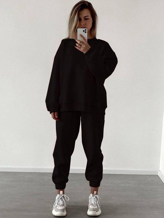 Damen bequemer und trendiger Sweatanzug EB