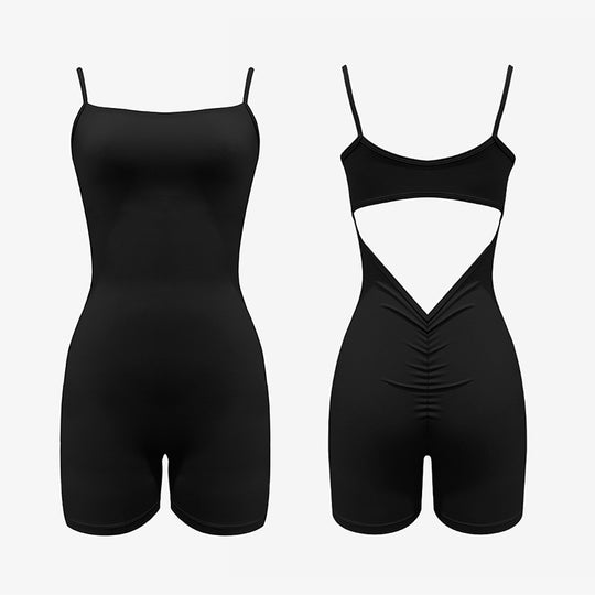 EB | Schlanke Schulter Tank Yoga Strampler