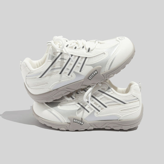 Damen Sportliche Lauf- und Freizeitschuhe mit atmungsaktiven Einsätzen und rutschfester Sohle EB