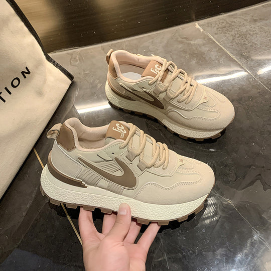 Damen Sportliche Sneakers mit Komfortsohle und atmungsaktivem Obermaterial EB