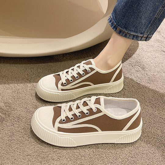Damen Freizeitschuhe mit dicker Sohle EB