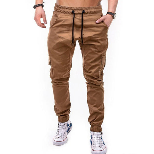 Herren cargo Jogginghose mit elastischem Bund und praktischen Seitentaschen EB
