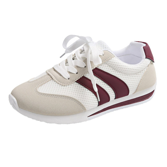 Damen Fitness Sneakers mit atmungsaktivem Mesh-Obermaterial und bequemer Dämpfung EB