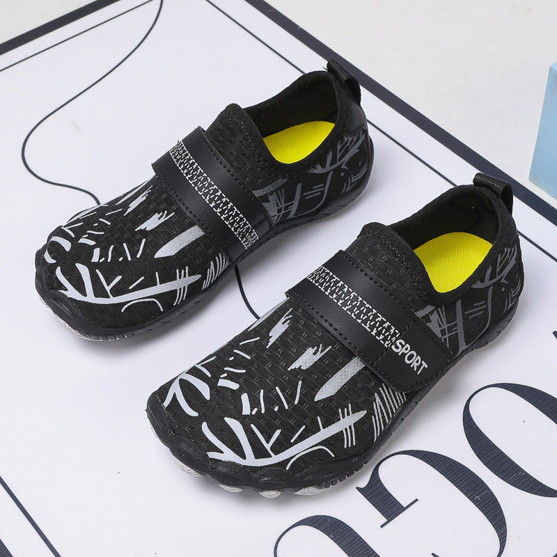 Damen Sportliche Schwimmschuhe mit nachhaltigem Material und elastischem Klettverschluss EB