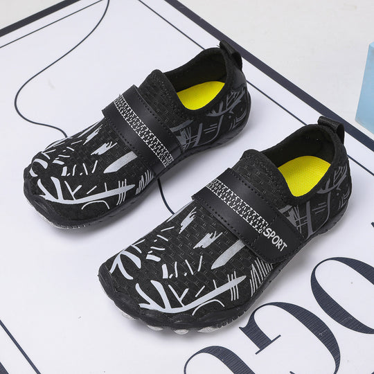 Damen Sportliche Schwimmschuhe mit nachhaltigem Material und elastischem Klettverschluss EB
