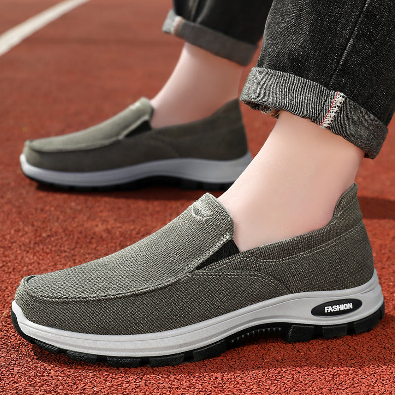 Damen Leichte Slip-On Freizeitschuhe mit elastischem Obermaterial EB