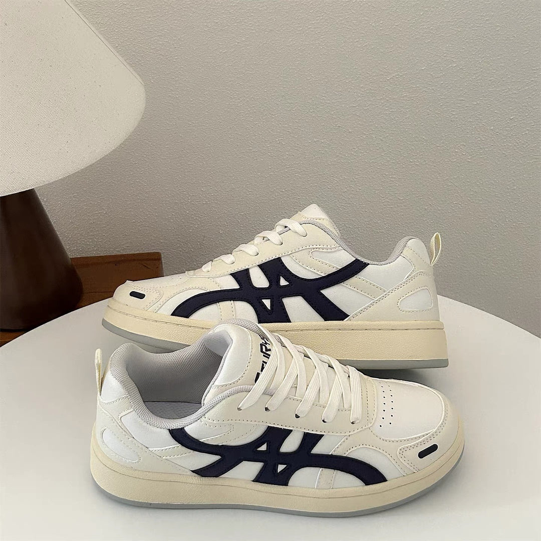 Damen Sportliche Sneakers mit atmungsaktivem Mesh und gepolsterter Innensohle EB