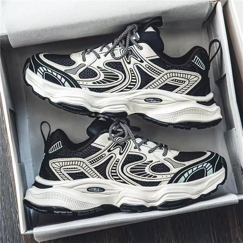 Damen Sportliche Laufschuhe mit atmungsaktiven Mesh-Obermaterial und dämpfender Sohle EB