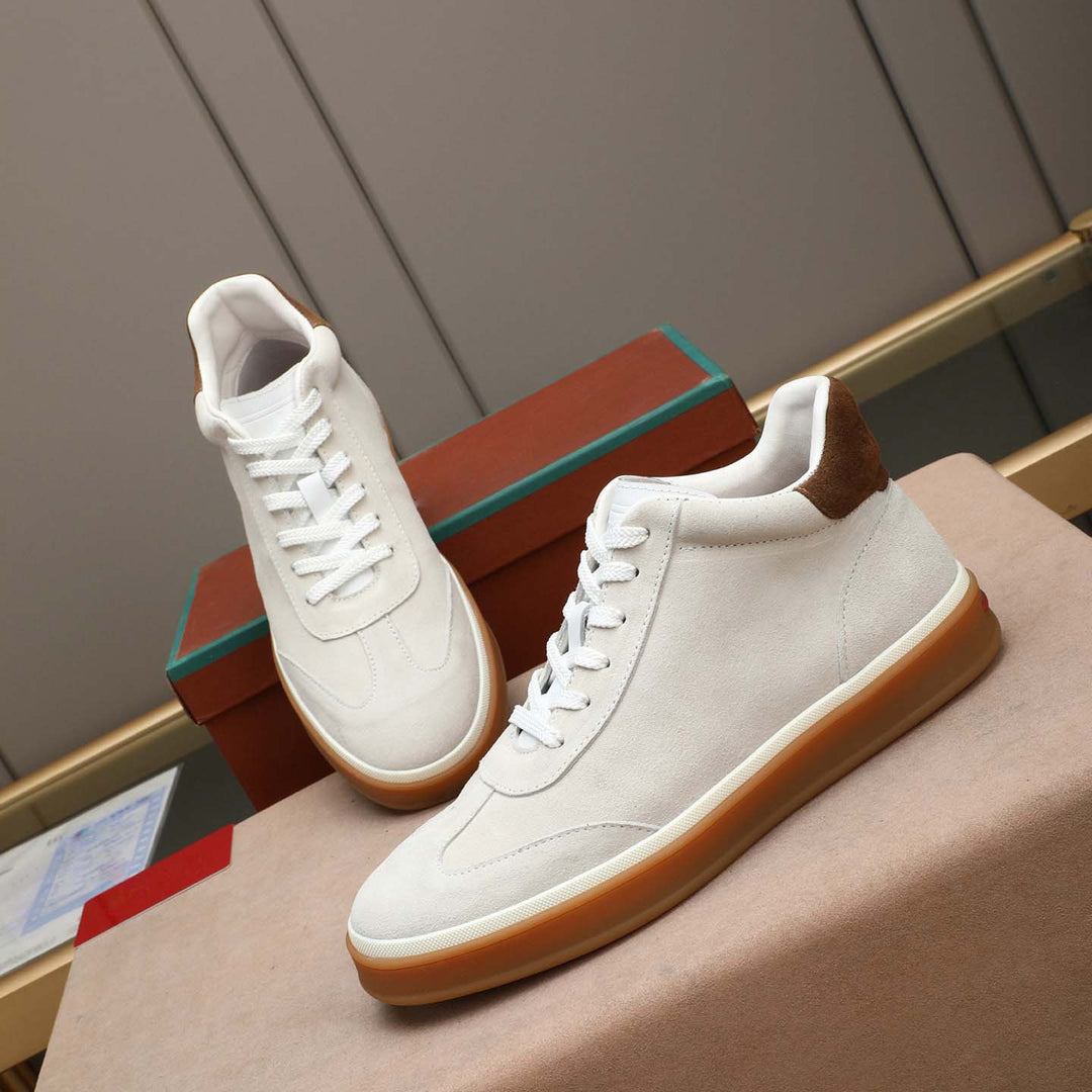 Damen Hochwertige Wildleder Sneakers mit komfortabler Dämpfung EB
