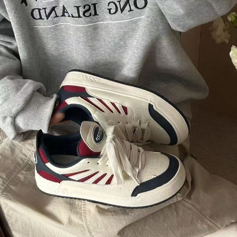Damen Sportliche Sneakers mit atmungsaktiver Mesh-Oberfläche und dämpfendem Sohlenprofil EB