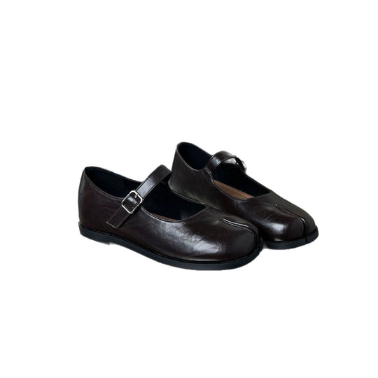 Damen elegante Ballerinas mit verstellbarem Riemen und komfortabler Passform EB