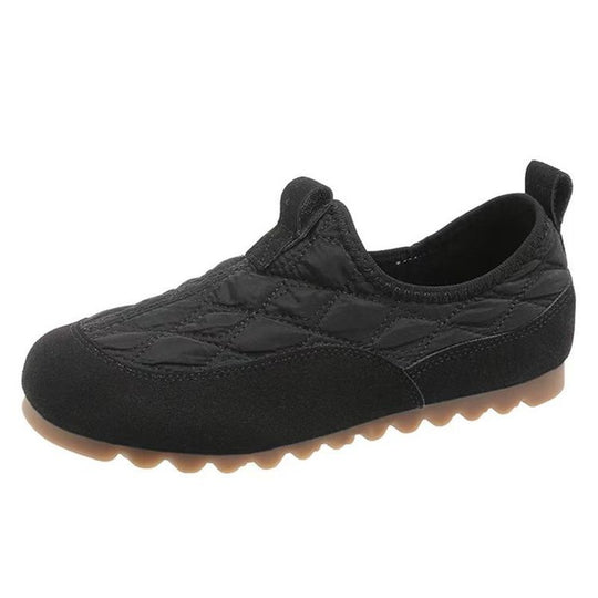 Damen Bequeme Slip-On Schuhe mit rutschfester Sohle und atmungsaktiver Obermaterial EB