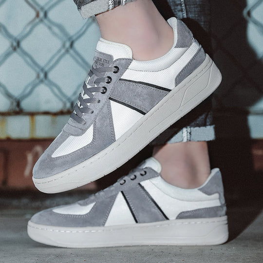Damen Sportliche Sneakers mit atmungsaktivem Obermaterial und gepolsterter Sohle EB