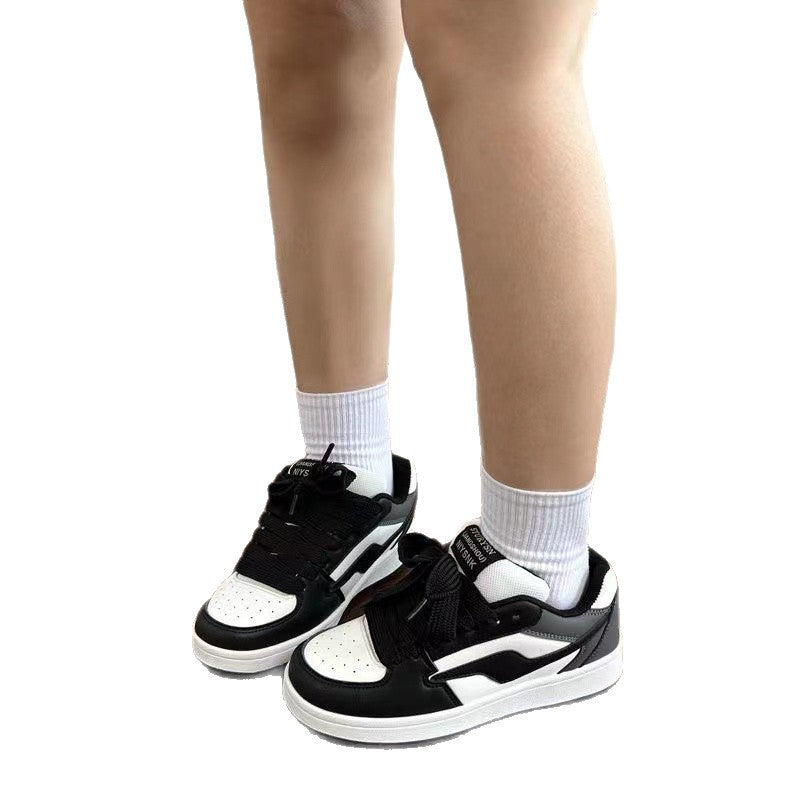 Damen Sportliche Sneakers mit hohem Tragekomfort und modischem Kontrast-Design EB