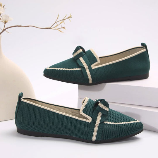 Damen Atmungsaktive und modische Slip-On Ballerinas EB