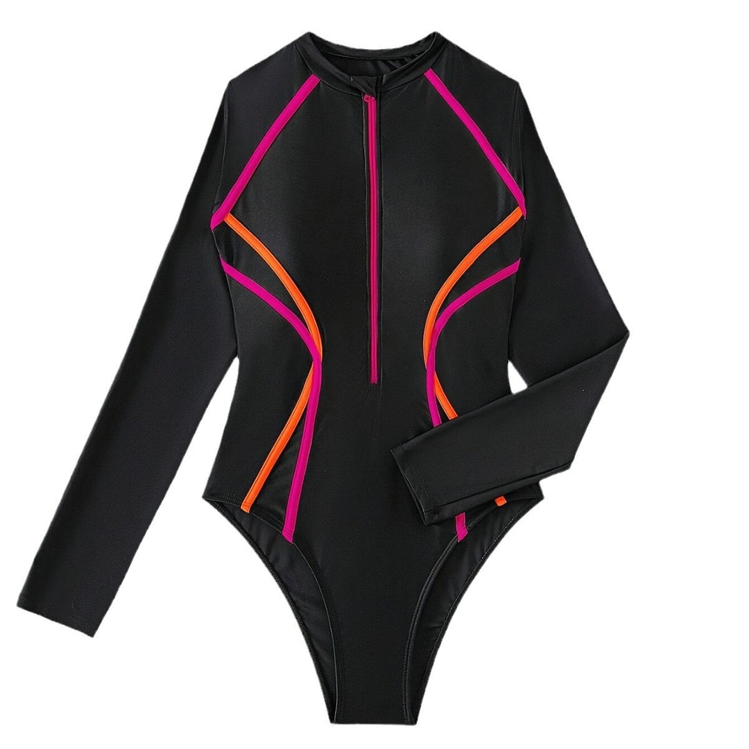 Damen Schwimmanzug mit langem Arm EB