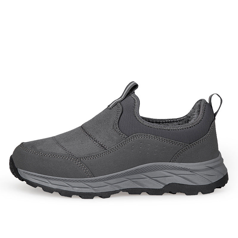 Damen Komfortable Winter Sneakers mit elastischem Klettverschluss EB