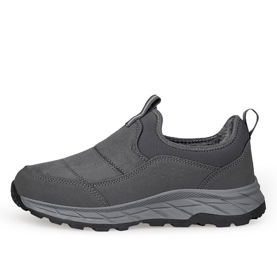 Damen Komfortable Winter Sneakers mit elastischem Klettverschluss EB
