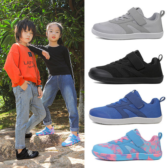 Damen Sportliche Freizeitschuhe mit Klettverschluss und atmungsaktivem Obermaterial EB
