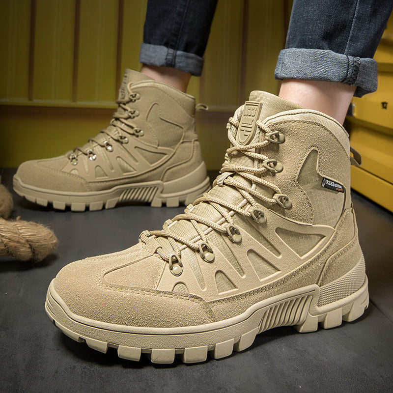 Damen taktische Outdoor-Stiefel mit rutschfester Sohle und atmungsaktivem Obermaterial EB