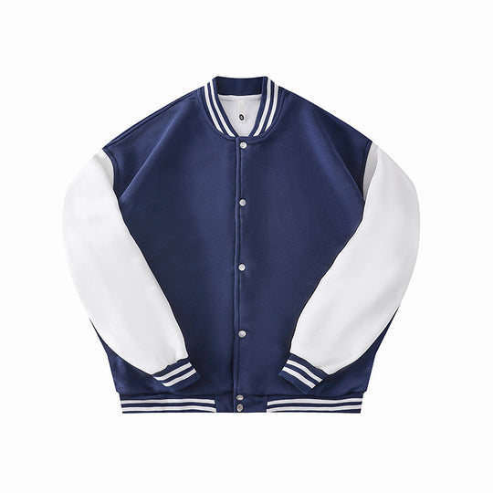 Damen Sportliche Bomberjacke mit Kontrastärmel und modernem Design EB