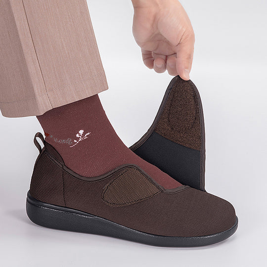 Damen Bequeme und elegante Hausschuhe mit verstellbarem Riemen EB