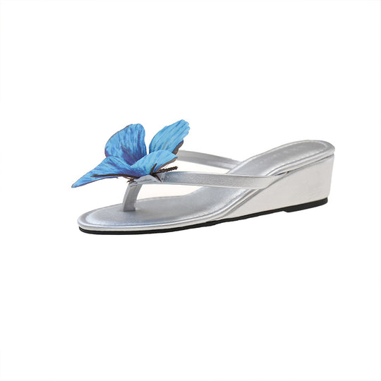 Damen elegante Mules mit floralem Design und komfortablem Absatz EB