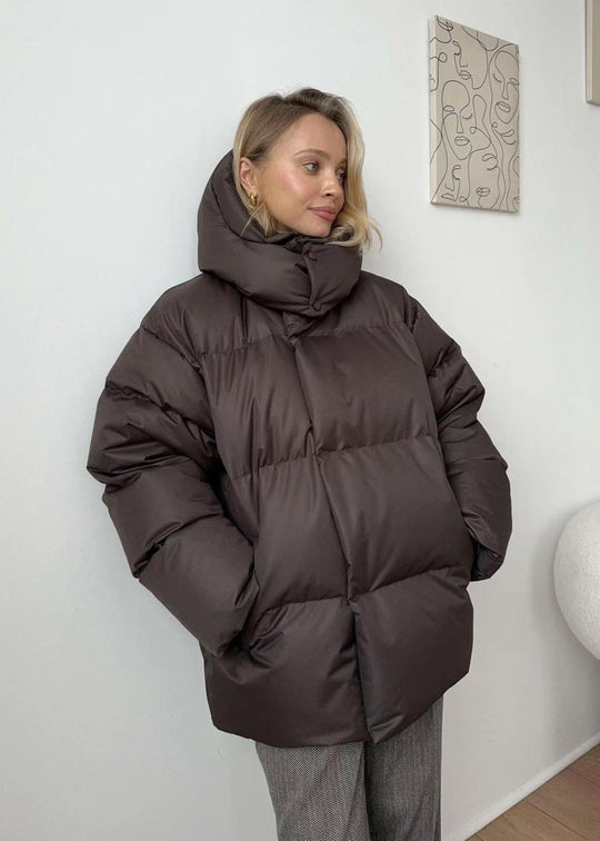 EB | Pufferjacke - Burgunderrot