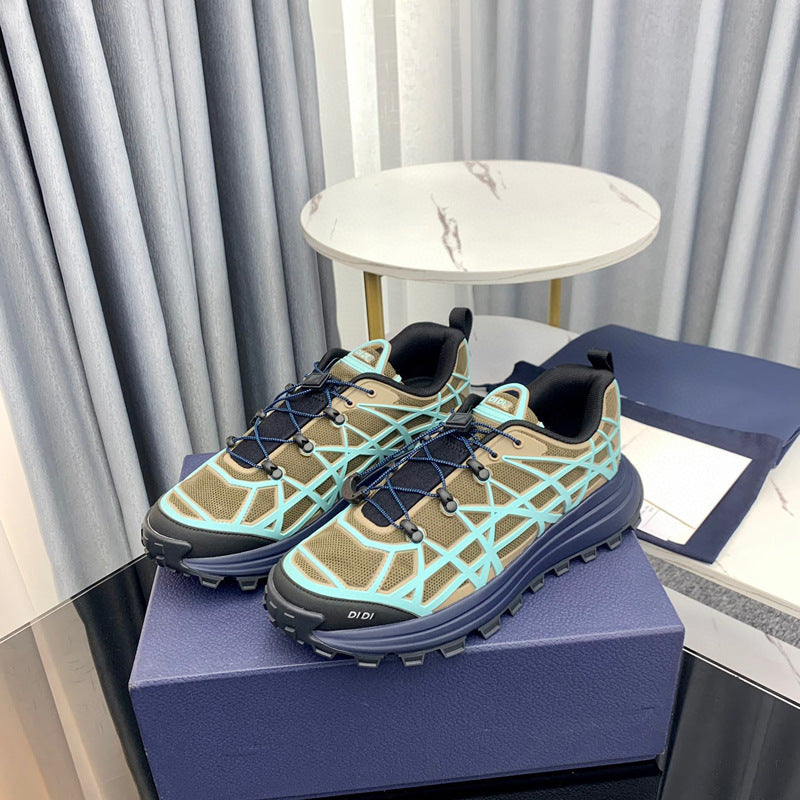 Damen Sportliche Trekking Sneakers mit innovativer Dämpfungstechnologie und rutschfester Außensohle EB