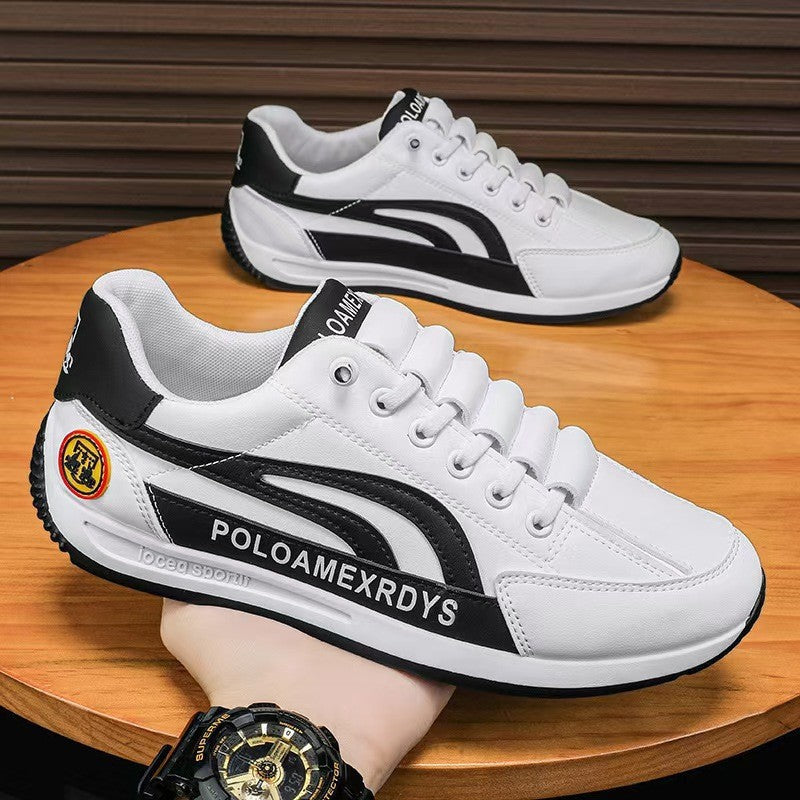 Damen modische und sportliche Sneakers mit verstärkter Sohle EB